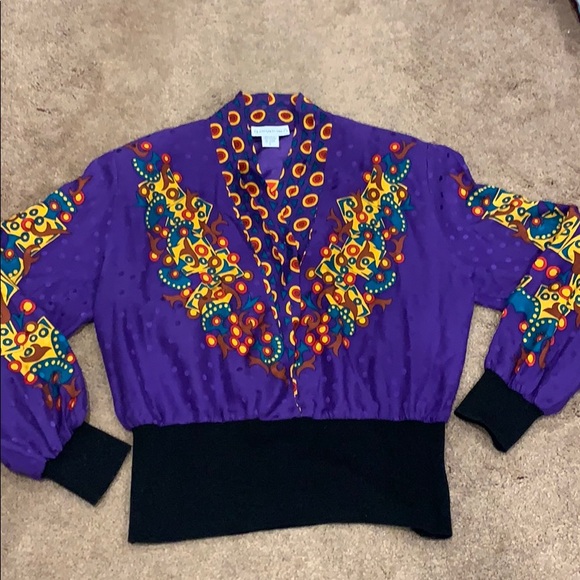 Lauren Alexander Tops - Vintage Lauren Alexandra silk blouse